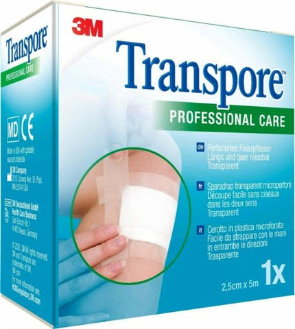 Cer transpore 2,5x500cm ric
