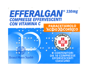 Efferalgan*20cpr eff 330+200mg