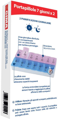 Portapillole sett. 7ggx2 41501