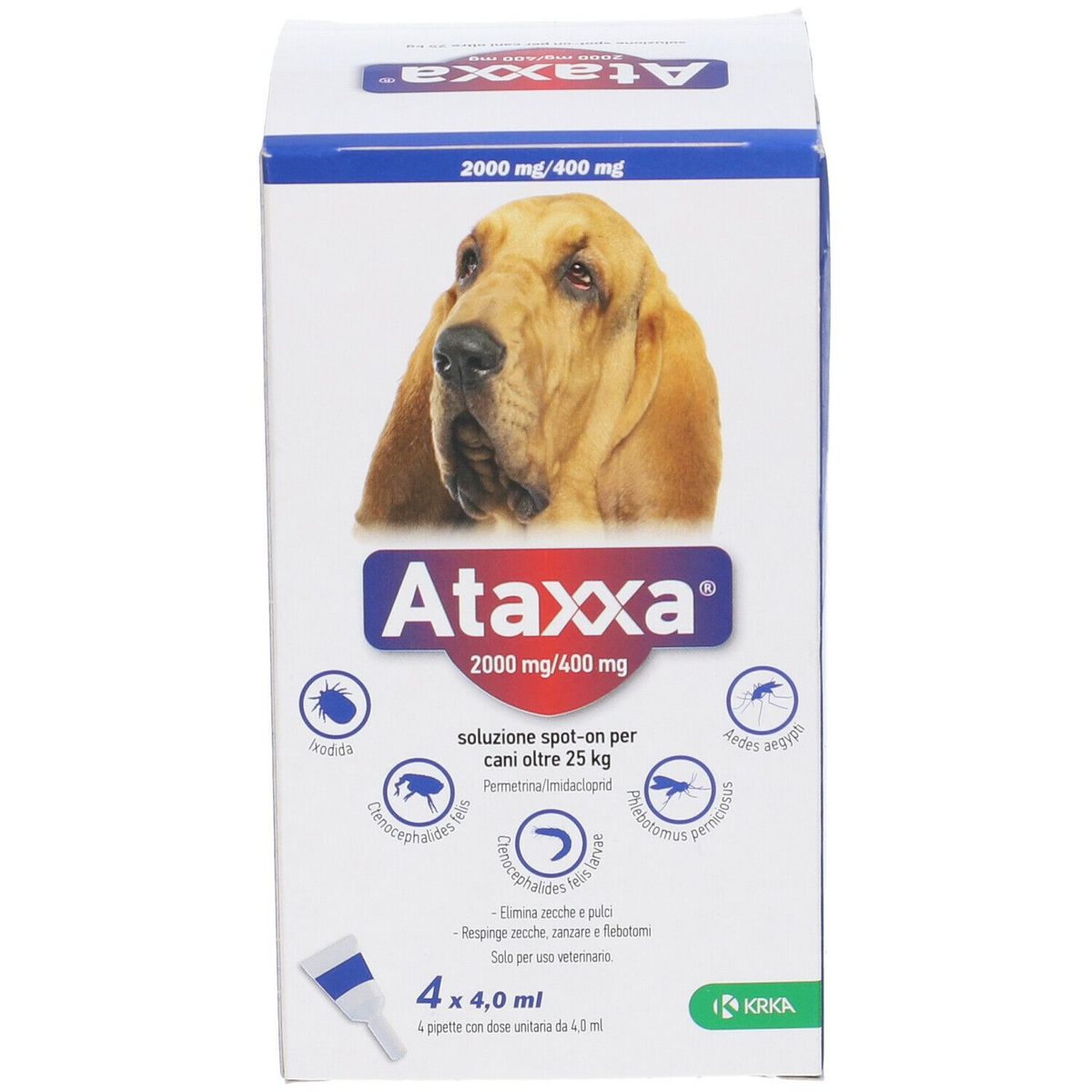 Ataxxa spot on*4pip 4ml 25kg