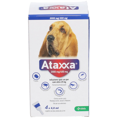 Ataxxa spot on*4pip 4ml 25kg