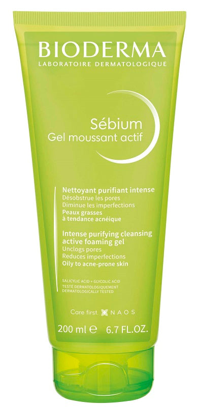 Sebium gel moussant actif200ml Imagem principal do produto