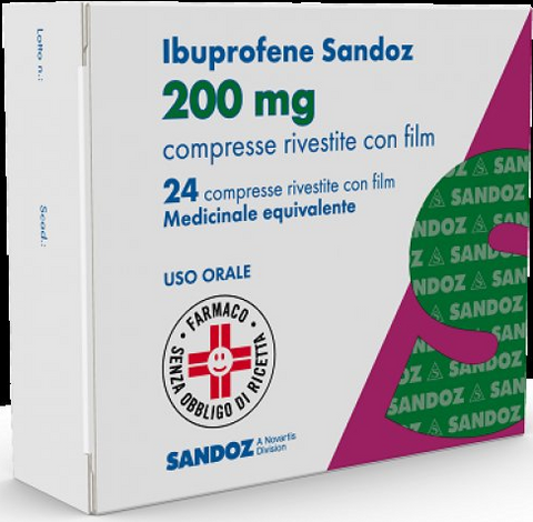 Ibuprofene san*24cpr riv 200mg