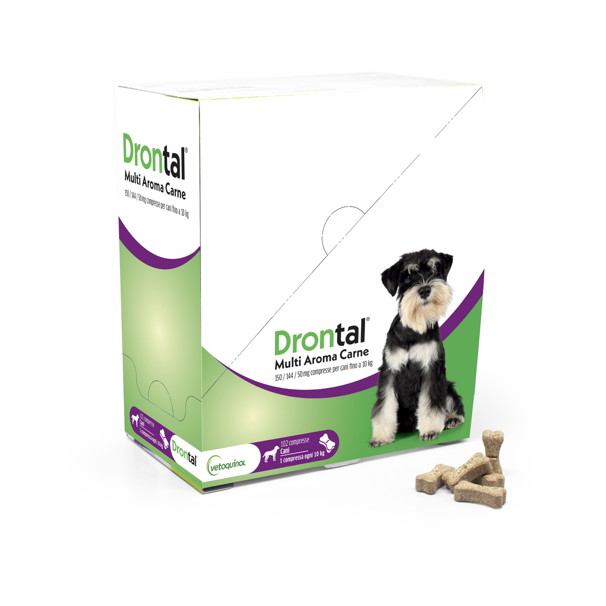 Drontal multi ar carne*102cpr Image principale du produit