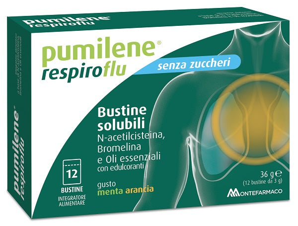 Pumilene resp flu s/z 12bust