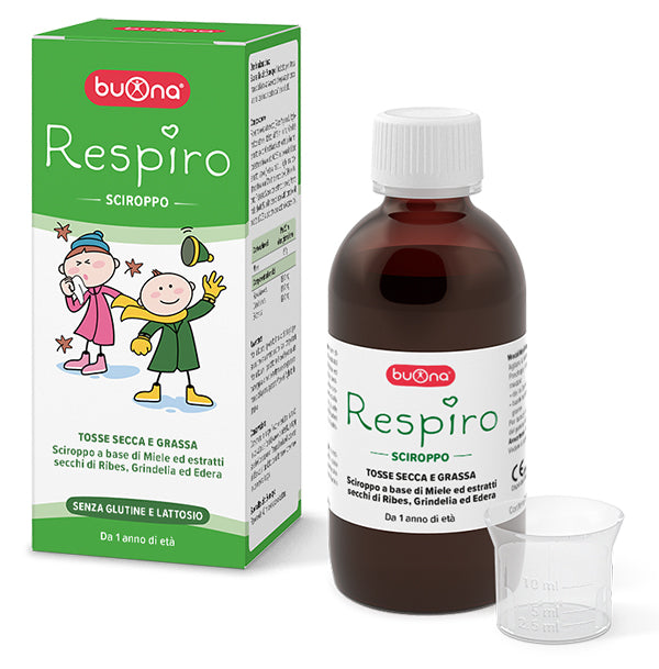 Buona respiro sciroppo 140ml Imagem principal do produto