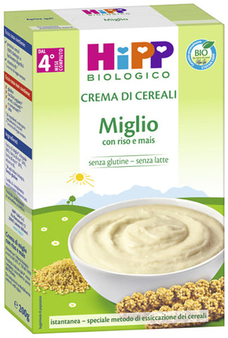 Hipp bio crema cereali miglio