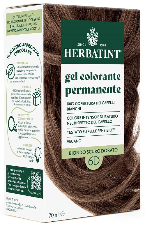Herbatint 6d biondo scuro dor