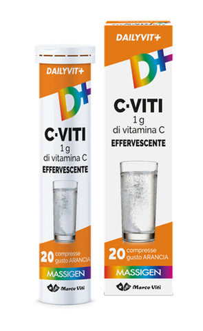 Dailyvit+ c viti 1g eff 20cpr