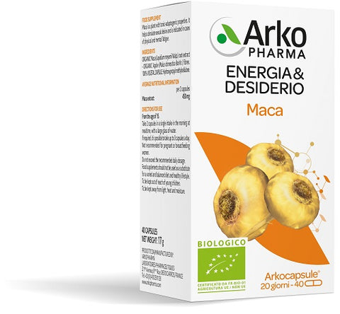 Arkocps maca bio 40cps