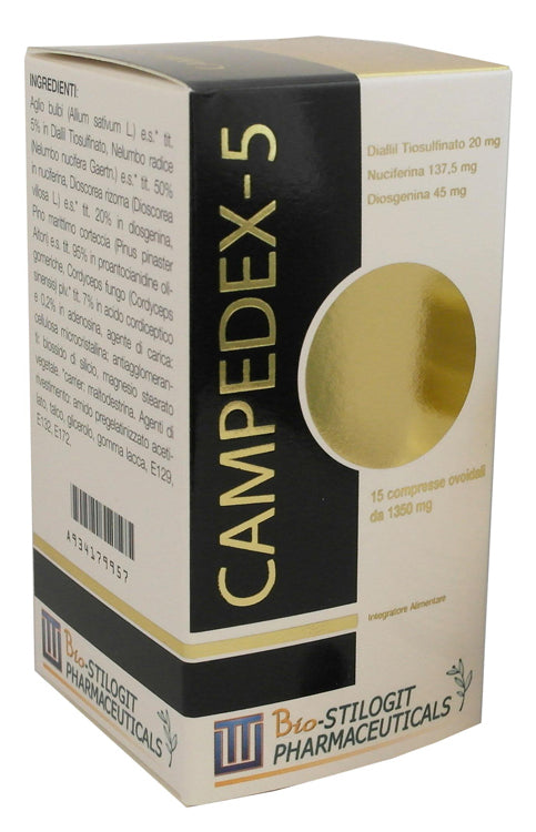 Campedex-5 15cpr ovoidali Immagine principale del prodotto