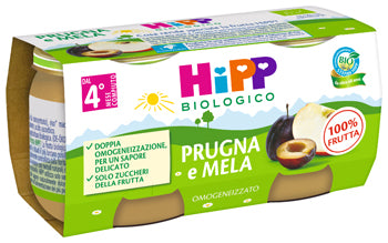 Hipp omog prugna/mela 2x80g Hauptbild