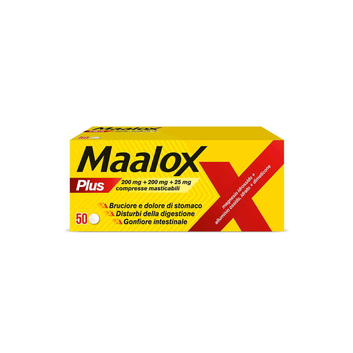 Maalox plus*50cpr mast