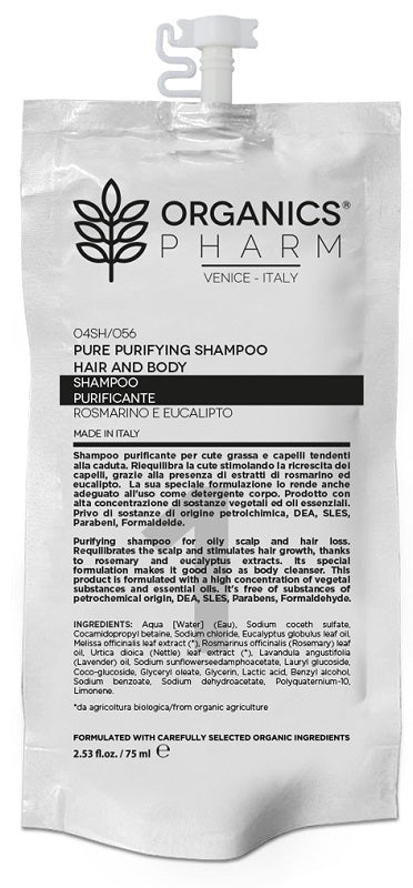 Org ph shampoo purificante75ml