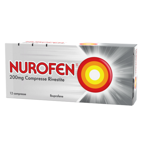 Nurofen 200 mg ibuprofene 12 compresse