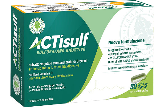 Actisulf sulforafano 30cps veg