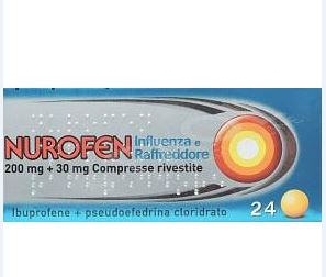 Nurofen influen raffredd*24cpr