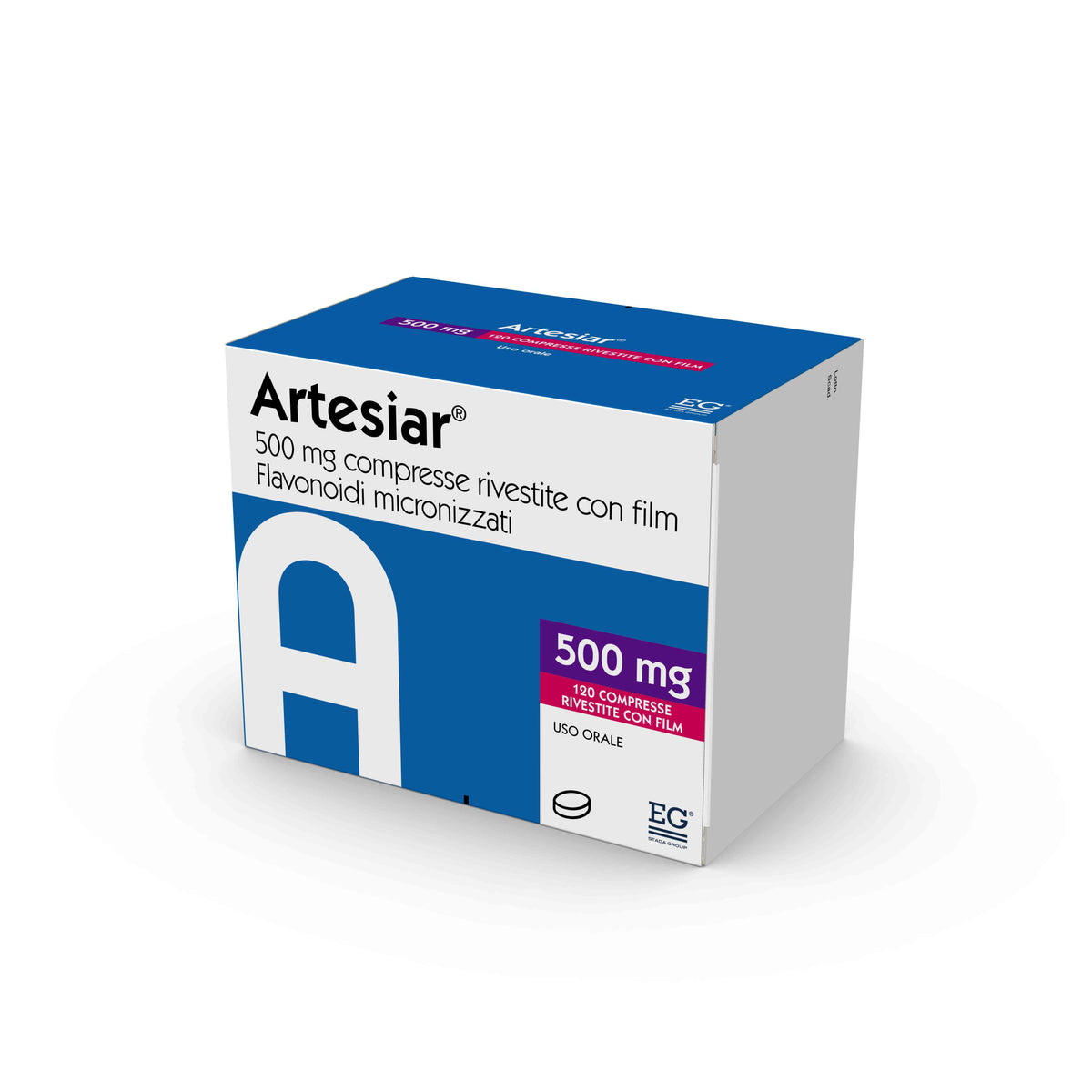Artesiar*120cpr riv 500mg