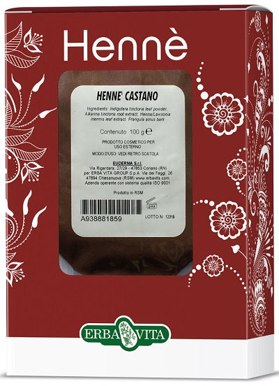 Henne color cap castano 100g