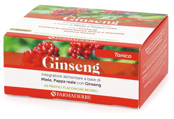 Fiale ginseng 20fl 10ml