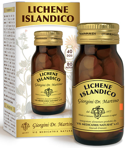 Lichene islandico 80past