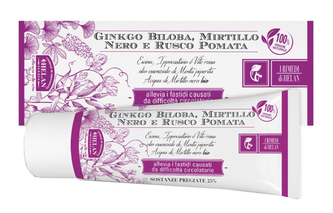 I rimedi ginkgo mirt rusco pom