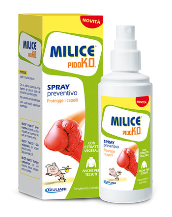 Milice pidoko spray preventivo