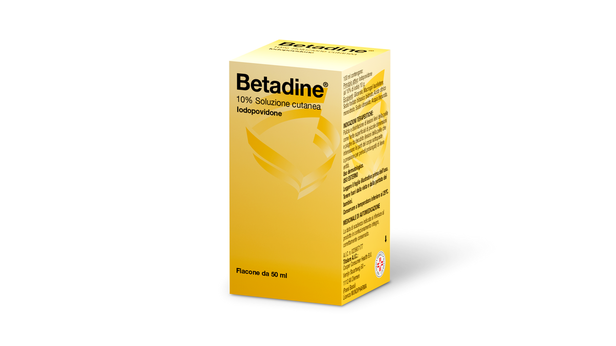 Betadine*soluz cut fl 50ml 10%