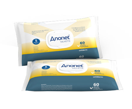 Anonet salviette 60pz