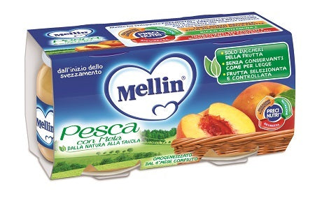 Omog mellin pesca 2x100g