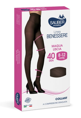 Sauber coll velato 30d nero 4