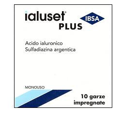 Ialuset garze 10cmx10cm 10pz