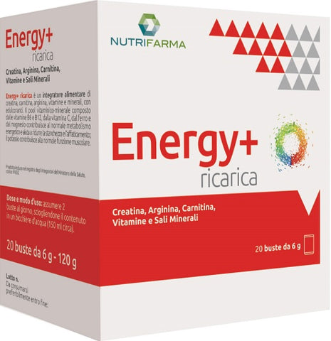 Energy+ ricarica 20bust