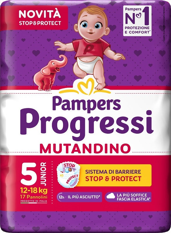 Pampers prog mut j 17pz