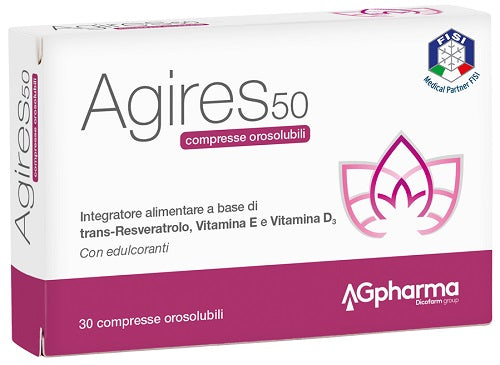 Agires 50 30cpr orosolubili Image principale du produit