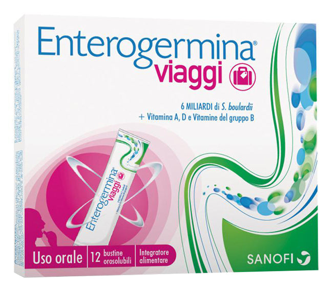 Enterogermina viaggi 12bust Imagen principal del producto