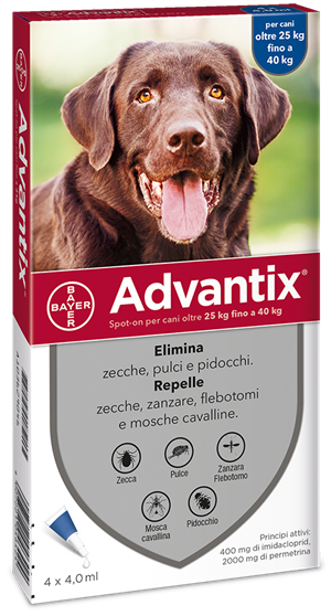 Advantix spot on 4pip 25 40kg