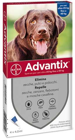 Advantix spot on 4pip 25 40kg