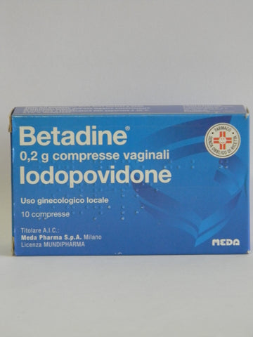 Betadine*10 cand. vag.