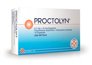 Proctolyn*supposte 2 g