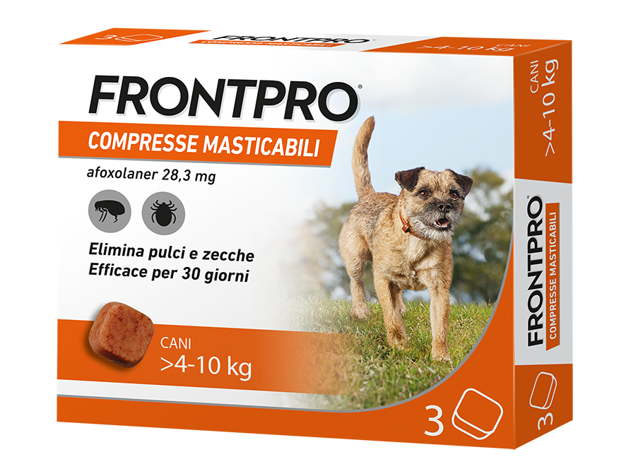 Frontpro*3cpr 4-10kg 28,3mg