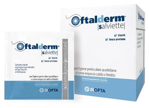 Oftalderm salviette steril16pz