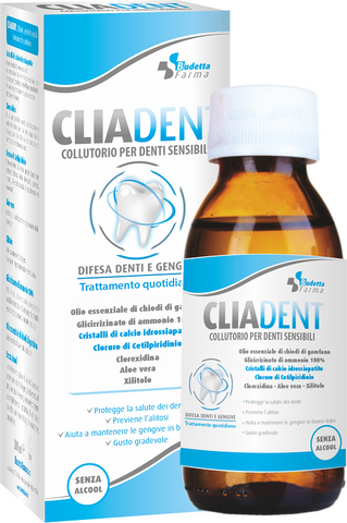 Cliadent collutorio denti sens