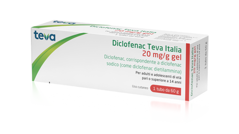 Diclofenac te*gel 60g 20mg/g