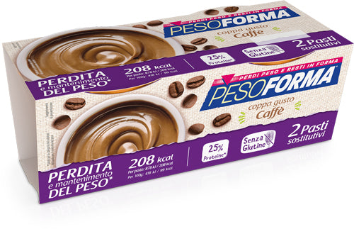Pesoforma coppa caffe' 2x210g