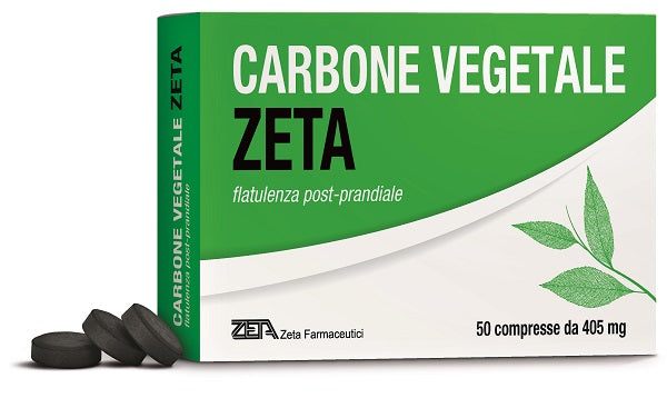 Carbone vegetale 50cpr n/f zet