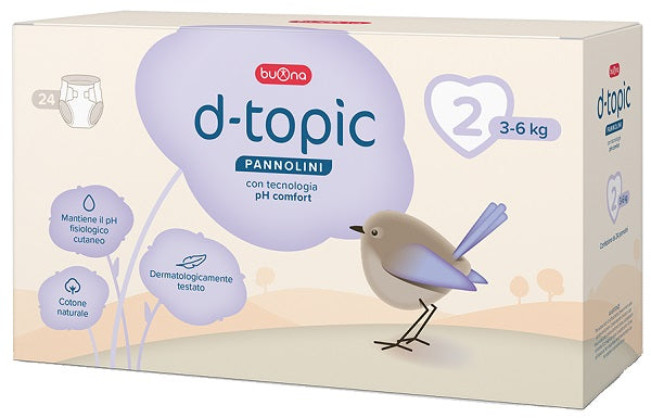 Dtopic pannolini 2 24pz Image principale du produit
