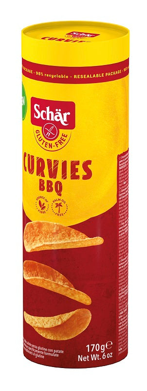 Schar curvies bbq 170g