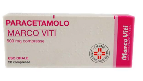 Paracetamolo m viti*20cpr500mg