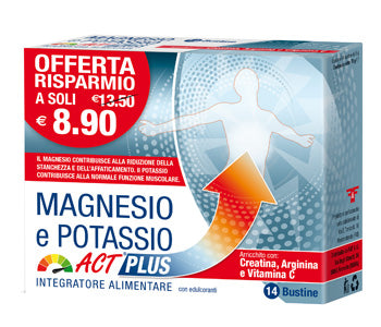 Magnesio potassio act plus14bu